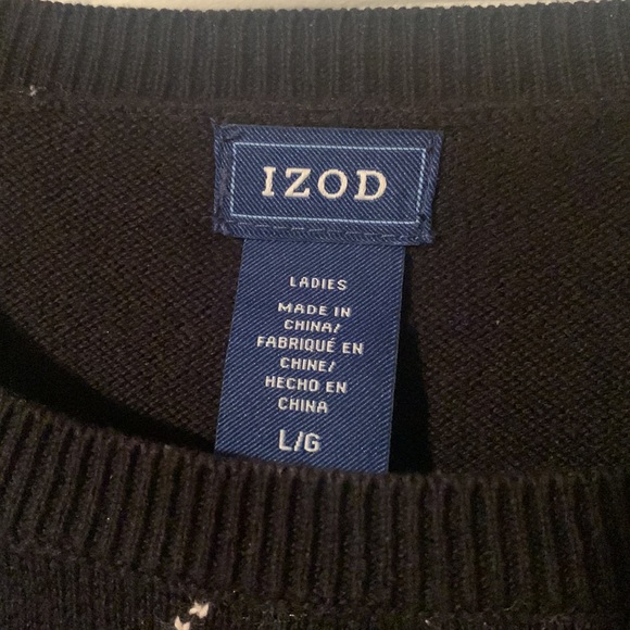 Ladies Izod Argyle Sweater NWOT - Picture 2 of 4